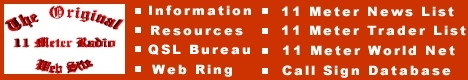The Original 11 Meter Radio Website