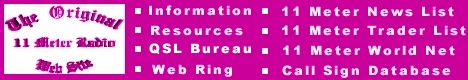 The Original 11 Meter Radio Website