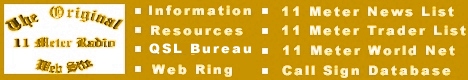 The Original 11 Meter Radio Website