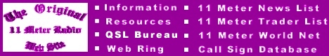 The Original 11 Meter Radio Website